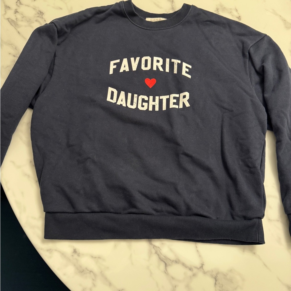 Favorite Daughter Sweatshirt, Navy, XS